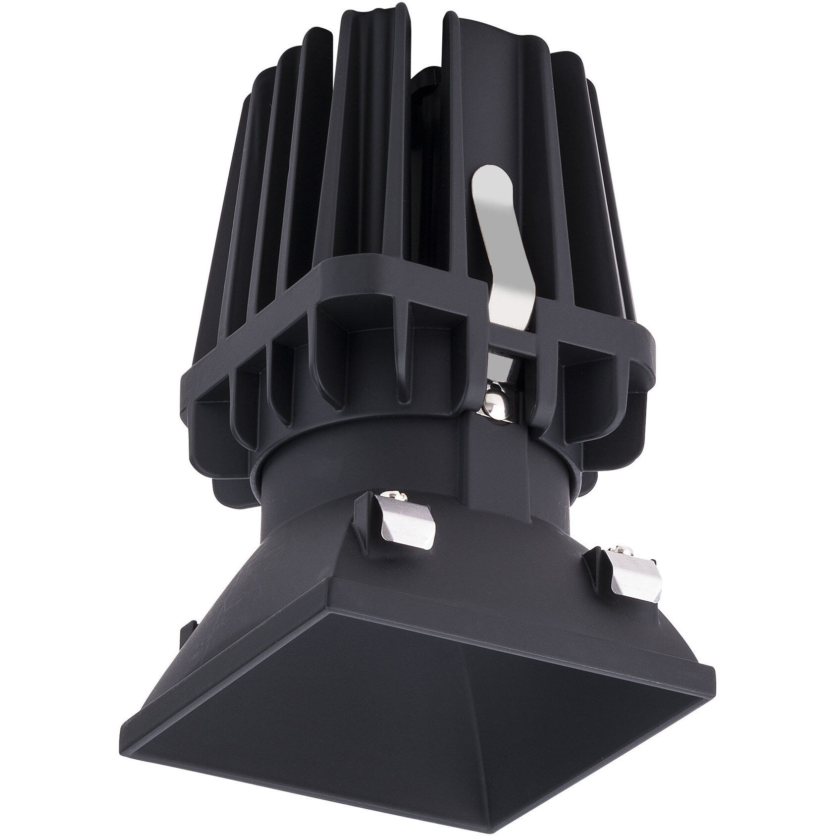 FQ Integrated LED Black Recessed Trim in 3000K, 4" LED