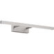 Parallax LED 18 inch Brushed Nickel Bath Vanity & Wall Light in 3500K, dweLED