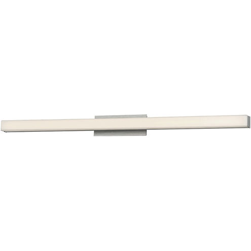 Brink LED 36 inch Brushed Aluminum Bath Vanity & Wall Light in 3000K, dweLED