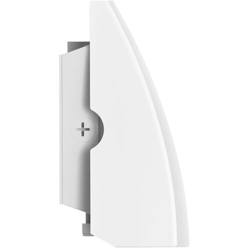Endurance LED 7 inch Architectural White Outdoor Wall Light in 3000K, 35
