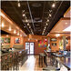 H Track 1 Light 120 Black Track Component Ceiling Light