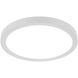 Round LED 7 inch White Flush Mount Ceiling Light in 3000K, 1, WAC Limited