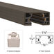 H Track 120 Dark Bronze Track Component Ceiling Light
