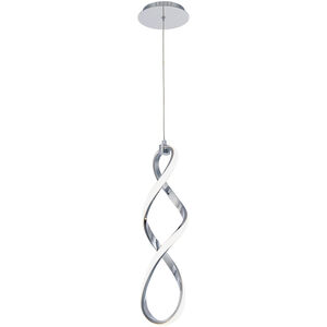 Interlace 1 Light 5.13 inch Mini Pendant