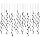 Interlace LED 13.63 inch Black Multi-Light Pendant Ceiling Light, dweLED
