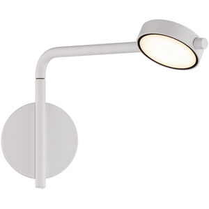 Elbo Reading Light Wall Light in 2700K, White, dweLED