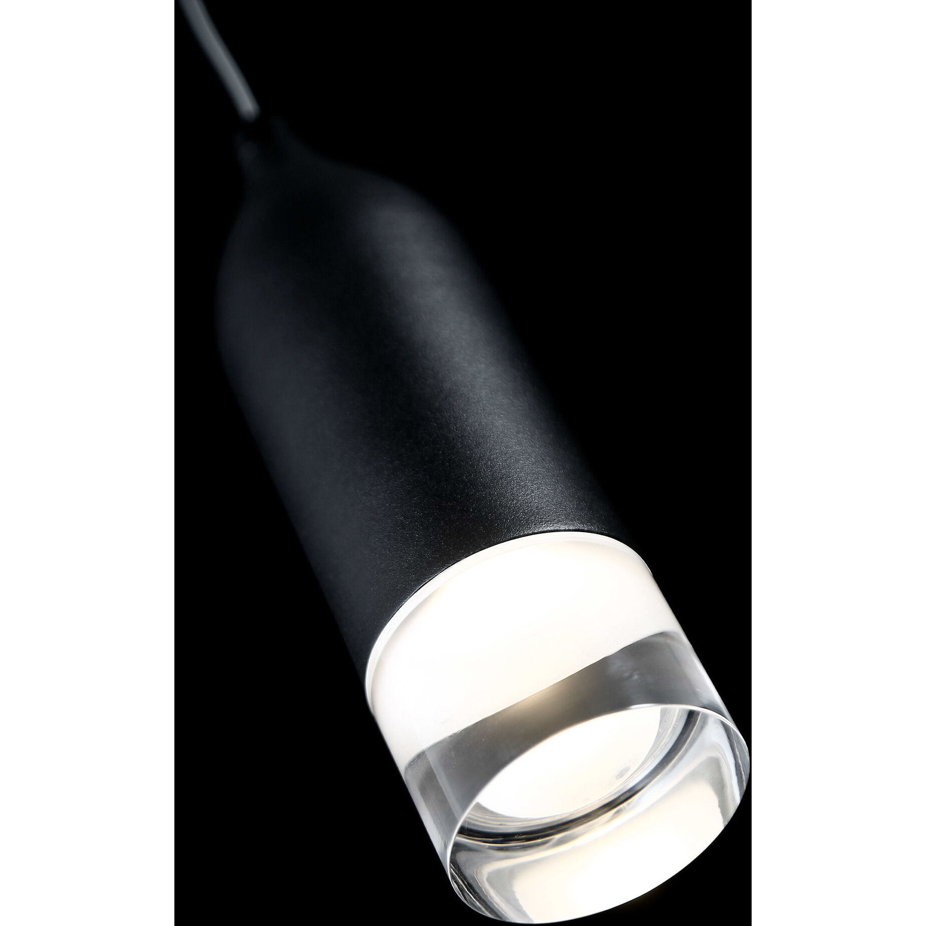 Action LED 2.38 inch Black Mini-Pendant Ceiling Light, dweLED