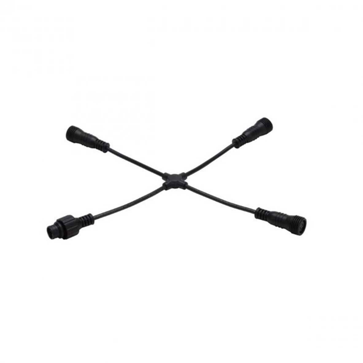 InvisiLED 0.75 inch Black Outdoor LED Strip Lighting, Outdoor Strip Light 24V Accessories, WAC Lighting