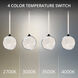 Roper LED 9 inch Black Mini-Pendant Ceiling Light, dweLED