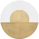 Crescent Wall Sconce Wall Light in 2700K, dweLED