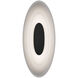 Orbix Wall Sconce Wall Light in 3500K, Black, dweLED