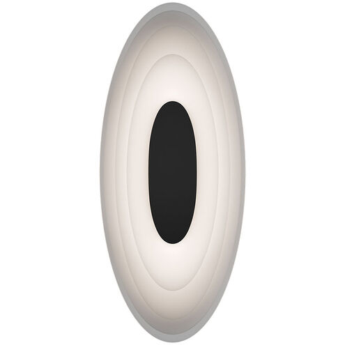 Orbix Wall Sconce Wall Light in 3500K, Black, dweLED