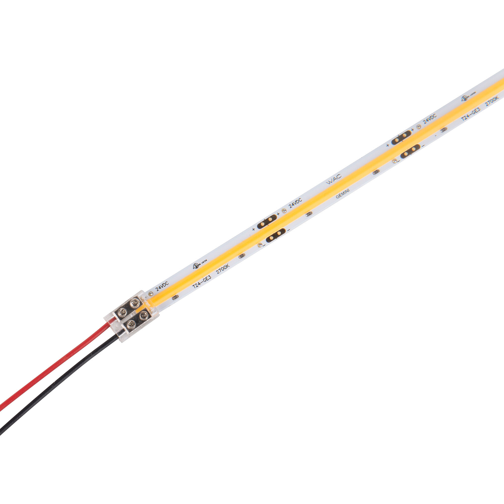 Gemini 24 LED 288 inch White LED Tape Lighting in 4000K, WAC Limited