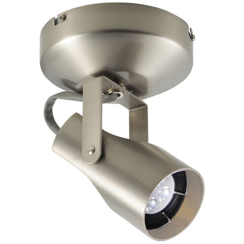 Low Volt LED 5 inch Brushed Nickel Flush Mount Ceiling Light