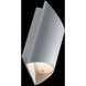 Duet 2 Light 2.5 inch White ADA Wall Sconce Wall Light in 3000K, dweLED