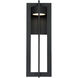 Chamber LED 25 inch Black Outdoor Wall Light, dweLED