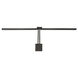 Vibe 23 watt 37 inch Black Picture Light Wall Light, dweLED