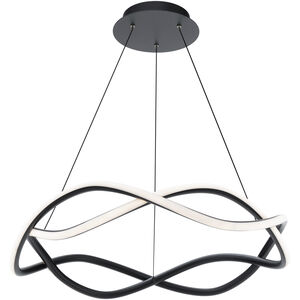 Swerve 2 Light 26.00 inch Chandelier