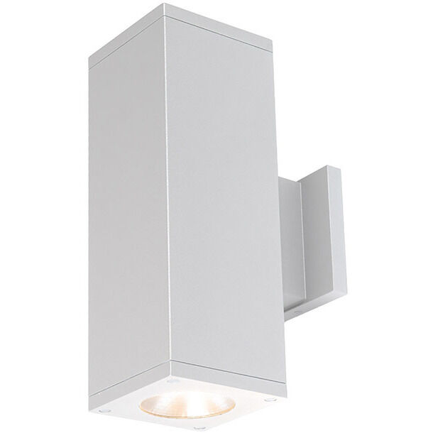 Cube Arch LED 4.5 inch White Sconce Wall Light in Flood, 85, 3500K, Straight Up/Down