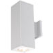 Cube Arch LED 4.5 inch White Sconce Wall Light in Flood, 85, 3500K, Straight Up/Down