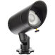 InterBeam 9 3 watt Black Accent Lighting in 2700K, Low Voltage Accent Light, WAC Landscape