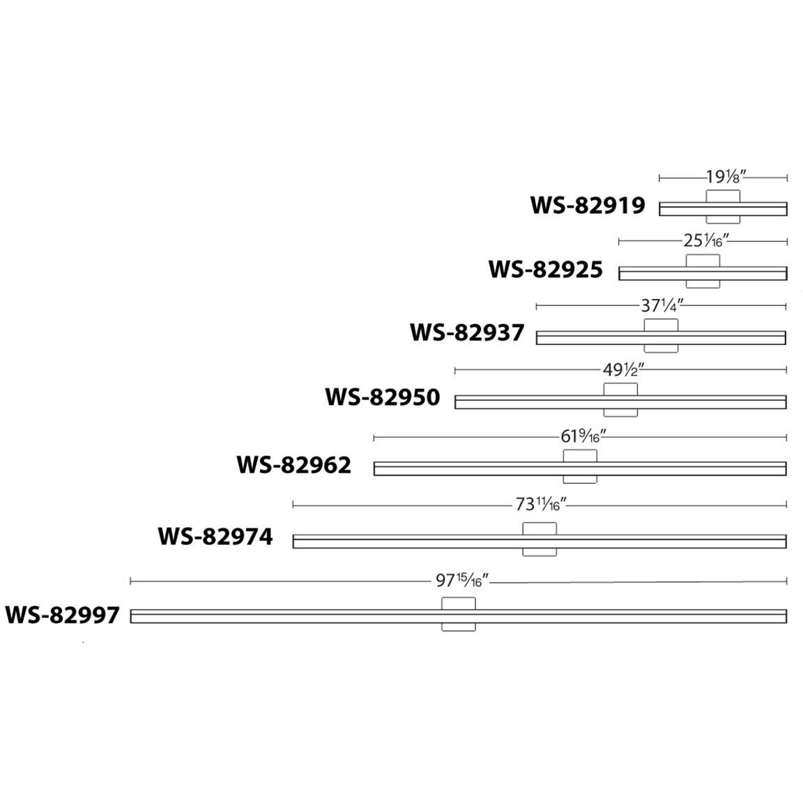Revel LED 97.94 inch Brushed Aluminum Bath Vanity & Wall Light, dweLED