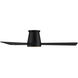 Hug 52 inch Matte Black Flush Mount Ceiling Fans, Smart Fan