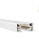 H Track 1 Light 120 White Track Component Ceiling Light