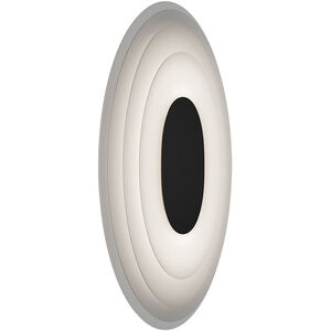 Orbix Wall Sconce Wall Light in 3500K, Black, dweLED