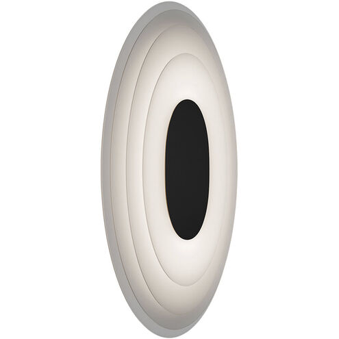 Orbix Wall Sconce Wall Light in 3500K, Black, dweLED