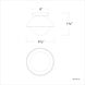Moonstone LED 9.88 inch Black Semi-Flush Mount Ceiling Light, dweLED