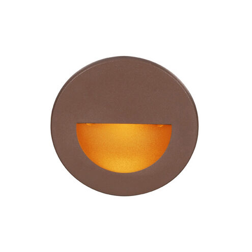 Tyler 120 3.8 watt Bronze Step and Wall Lighting in Amber, WAC Lighting