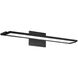 Line LED 24 inch Black Bath Vanity & Wall Light, dweLED
