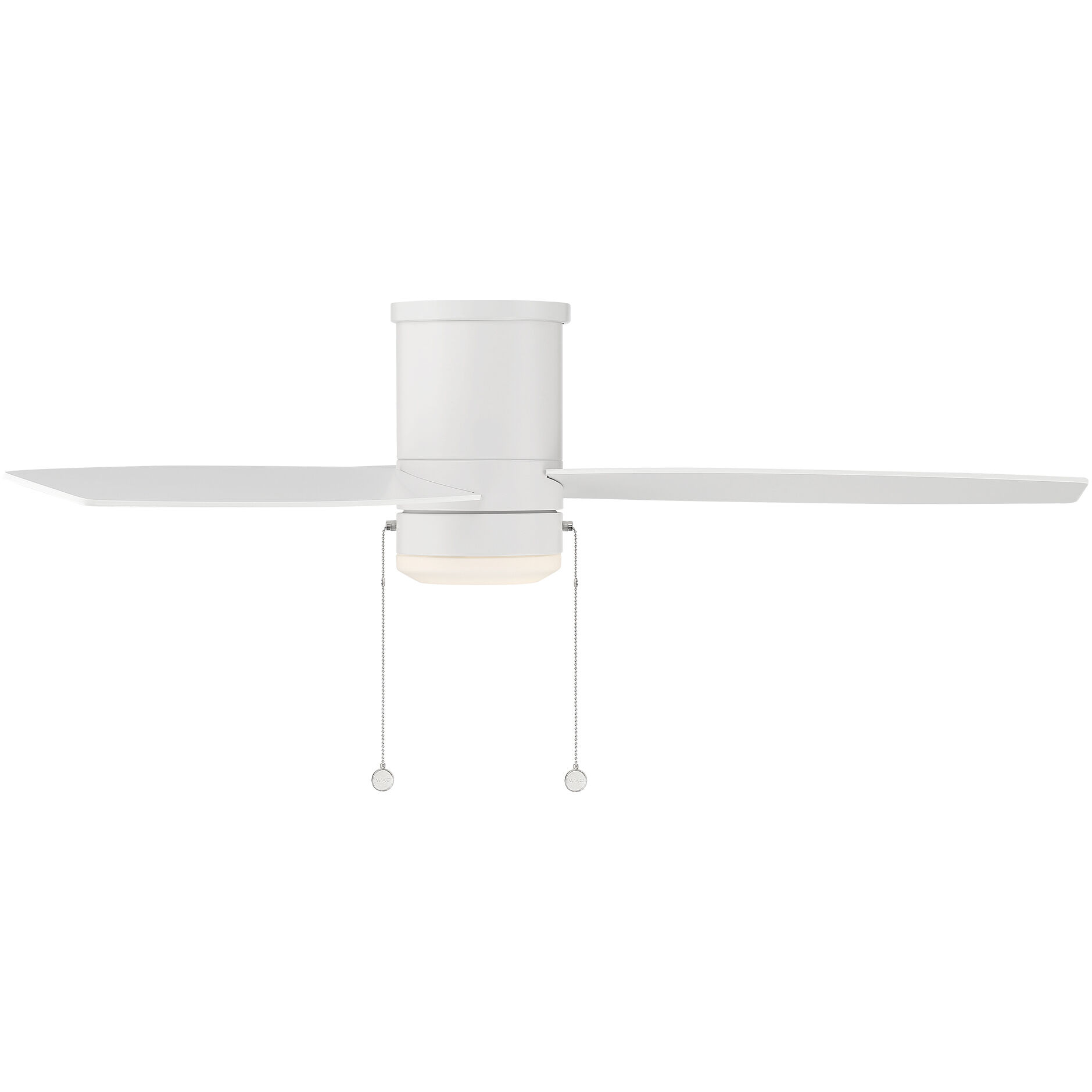 Atlantis 52 inch Matte White Flush Mount Ceiling Fans, WAC Fans Limited