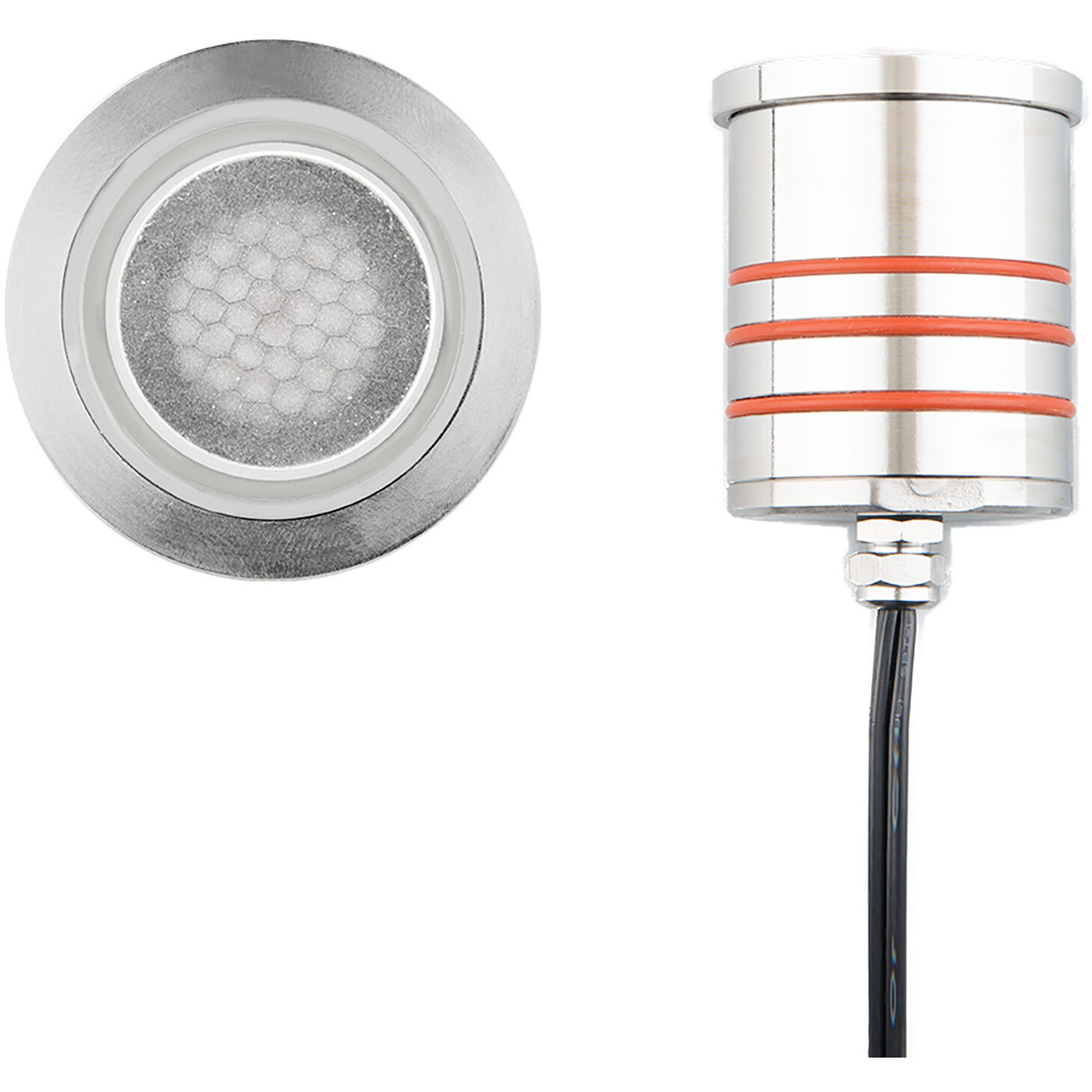 Tyler 12 4 watt Stainless Steel Path Lighting in 2700K, WAC Landscape