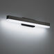 Styx LED 19 inch Black Bath Vanity & Wall Light, dweLED