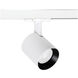 Lucio 1 Light 277 White Track Head Ceiling Light in 85, 4000K