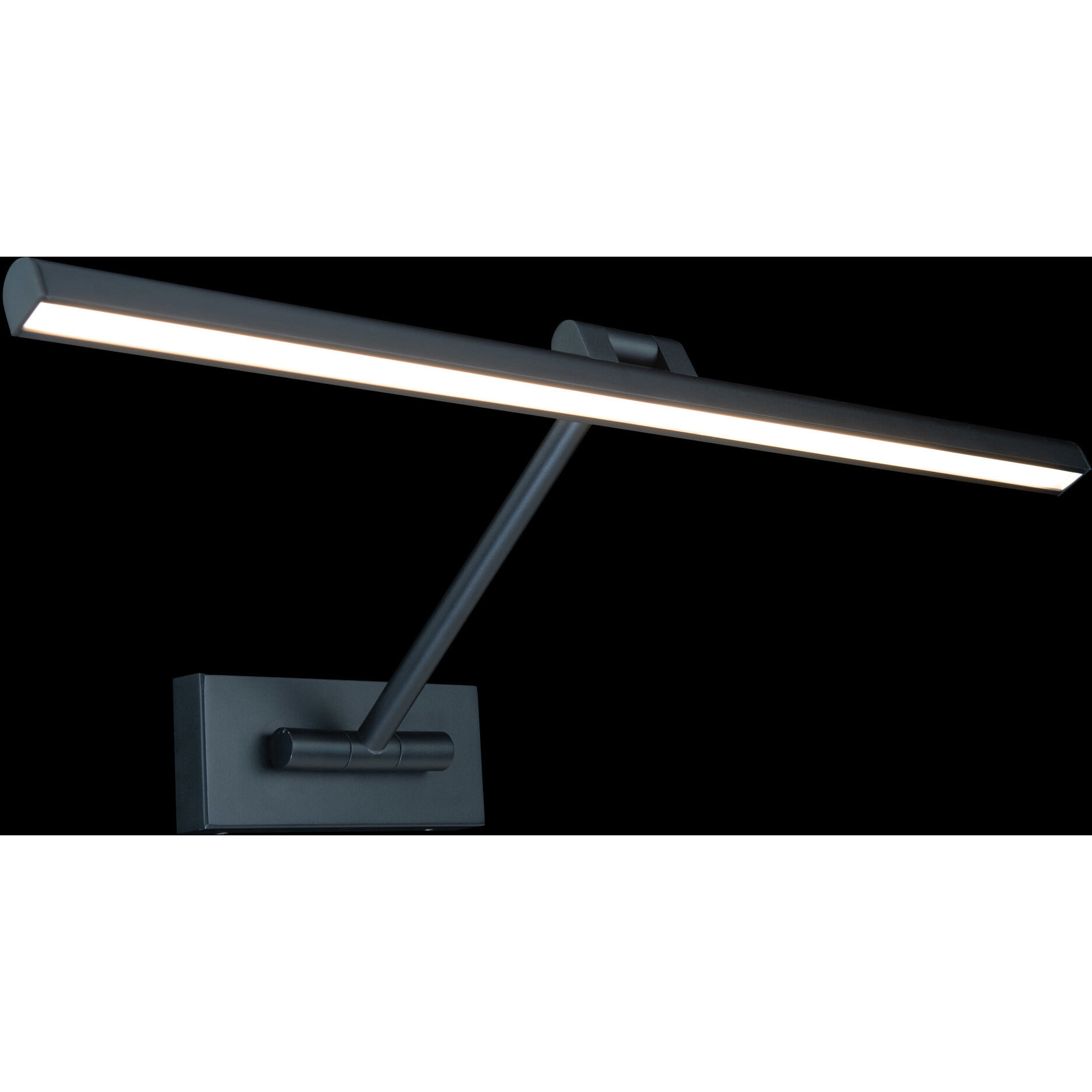 Reed 17.00 watt 24.5 inch Black Picture Light Wall Light, dweLED