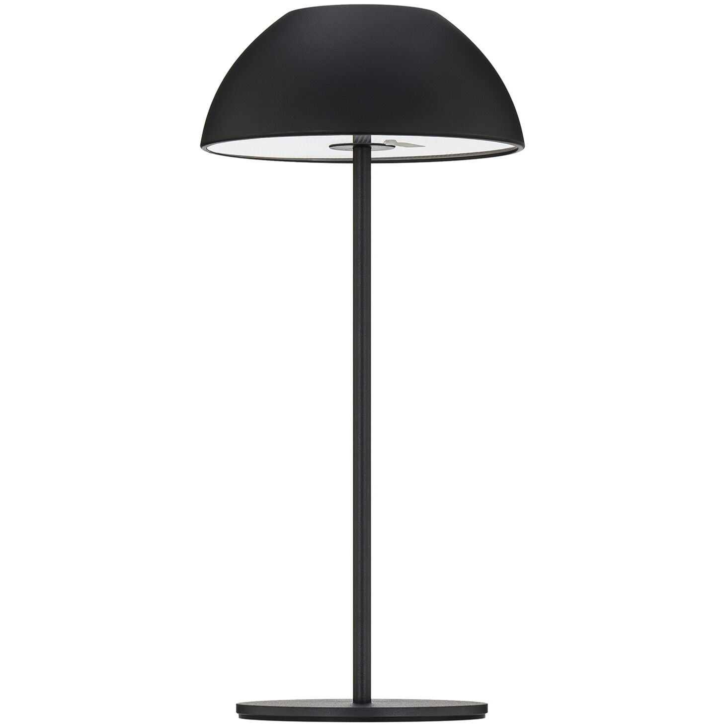 Channing 11 inch 2.00 watt Black Rechargeable Table Lamp Portable Light, WAC Limited