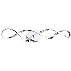 Interlace LED 37.5 inch Chrome Bath Vanity & Wall Light, dweLED