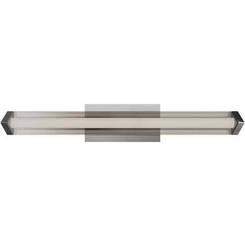Boulevard LED 24 inch Brushed Nickel Bath Vanity & Wall Light in 3000K, dweLED
