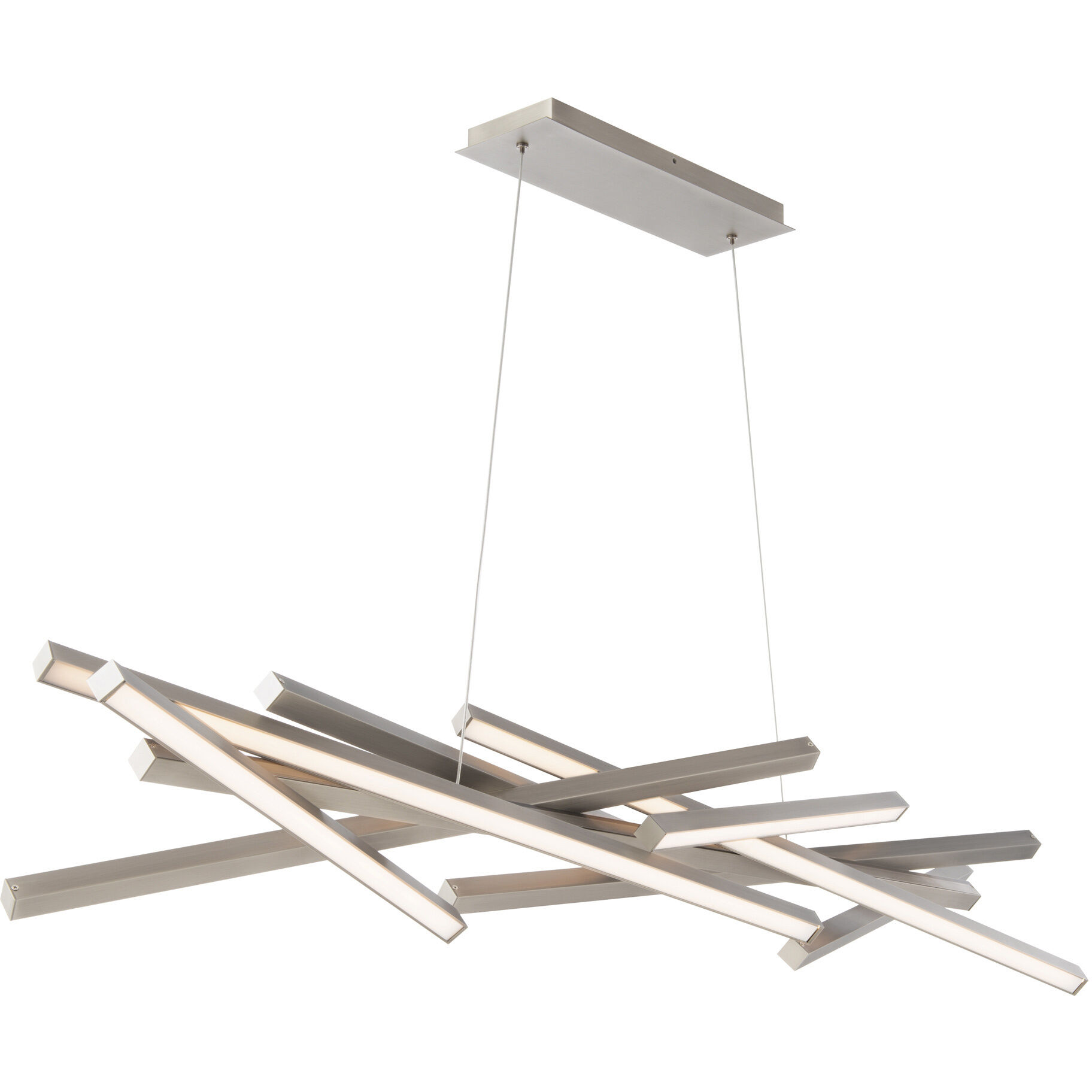 WAC Lighting PD-73155-BN Parallax Linear Pendant Ceiling