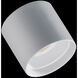 Downtown LED 5 inch White Flush Mount Ceiling Light in 4000K, dweLED