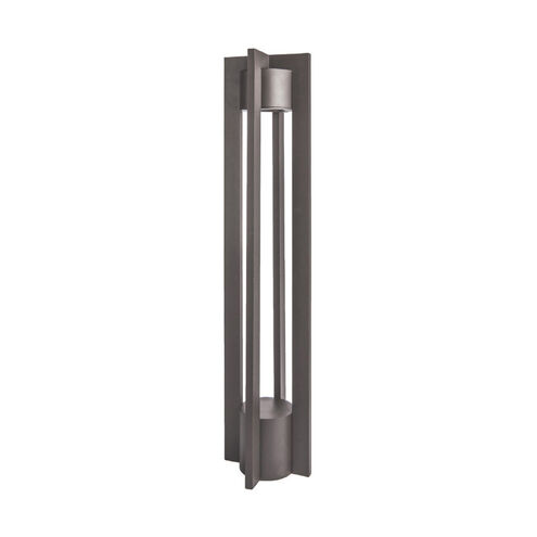 Chamber 120 12.5 watt Bronze Bollard Lighting in 3000K, WAC Landscape