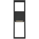 Archetype LED 18 inch Black Outdoor Wall Light, dweLED
