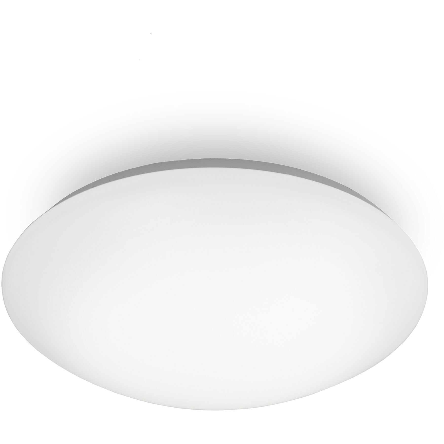 Glo LED 11.75 inch White Flush Mount Ceiling Light in 2700K, WAC Limited