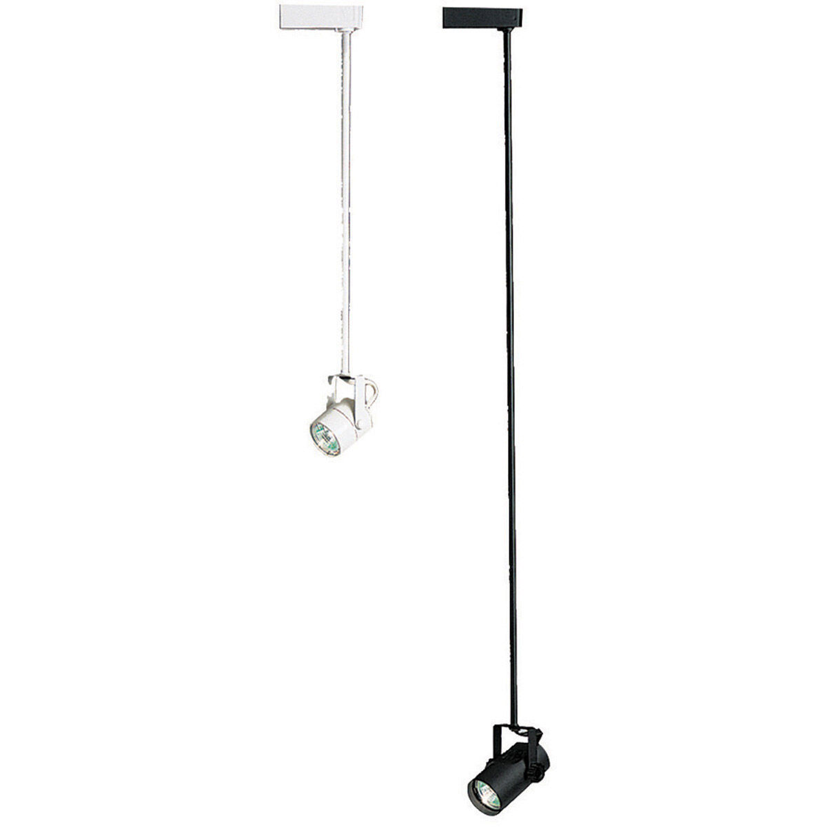 Tyler Brushed Nickel Track Head Ceiling Light in 24in.