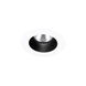 Aether LED B/Wt Recessed Lighting in Narrow, 85, 4000K, Black/White, Round