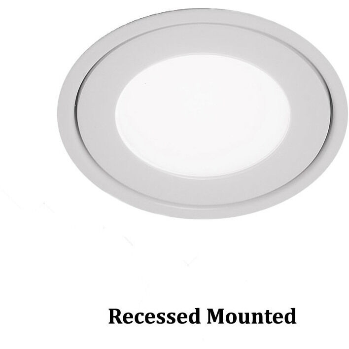 LED Button Light 24 LED 3 inch White Puck Light in 3000K