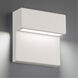 Balance Outdoor Wall Light in 4000K, White, dweLED